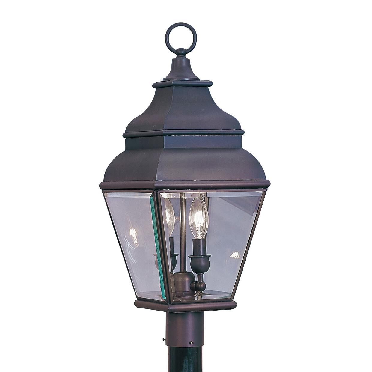 Exeter 20 Inch Tall 2 Light Outdoor Post Lamp by Livex Lighting